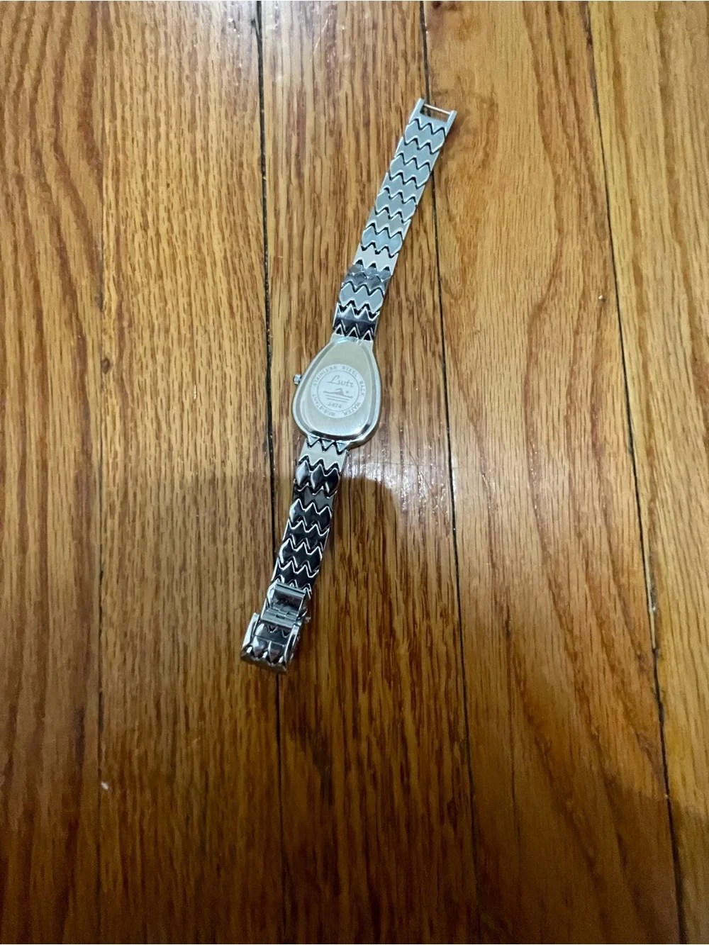 Classic Silver Teardrop Stainless Steel Watch - Silver